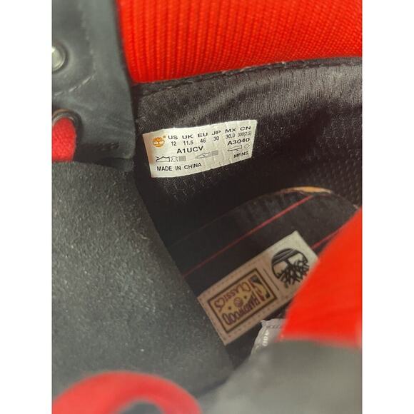 Timberland Chicago Bulls Suede Leather Premium Waterproof Men's Boots Size 12 - Picture 8 of 11